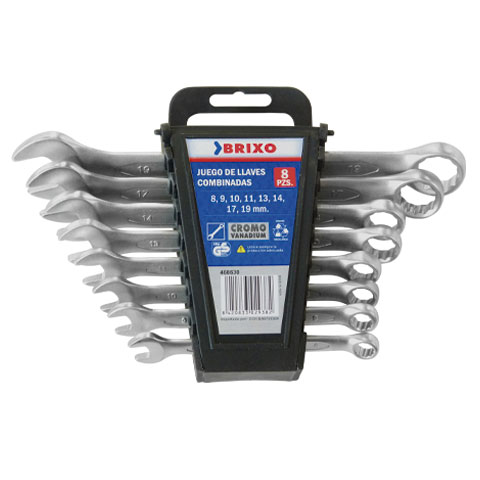 JUEGO LLAVES COMBINADAS 8 PIEZAS