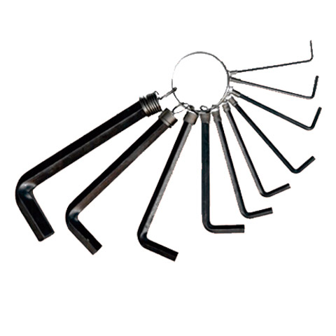 JUEGO LLAVES ALLEN 10 PIEZAS