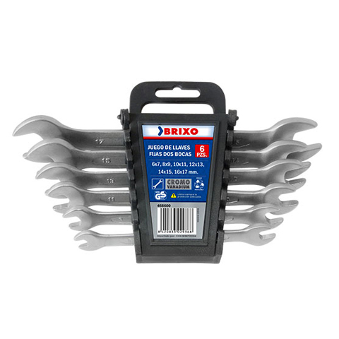 JUEGO LLAVES FIJAS 6 PIEZAS