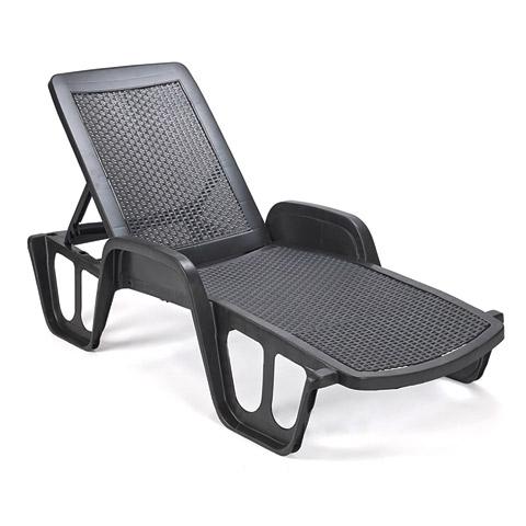 TUMBONA JARDIN RESINA ANTRACITA APILABLE POOL