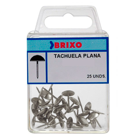 BOX TACHUELA NIQUELADA 10MM