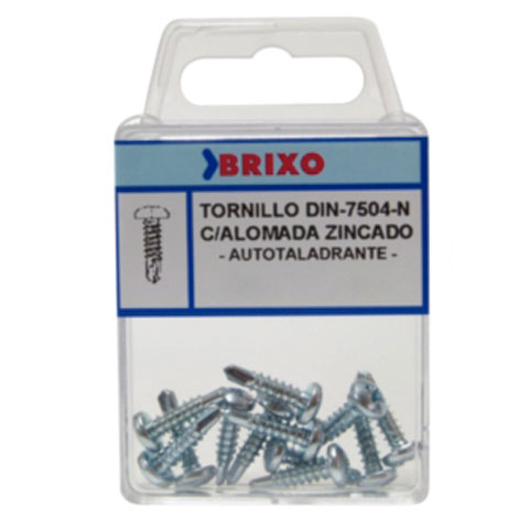 BOX TORNILLO PUNTA BROCA ZINCADO