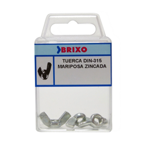 BOX TUERCA MARIPOSA ZINCADA