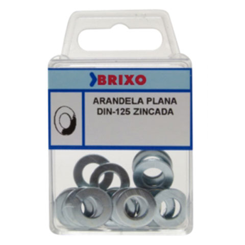 BOX ARANDELA PLANA ZINCADA