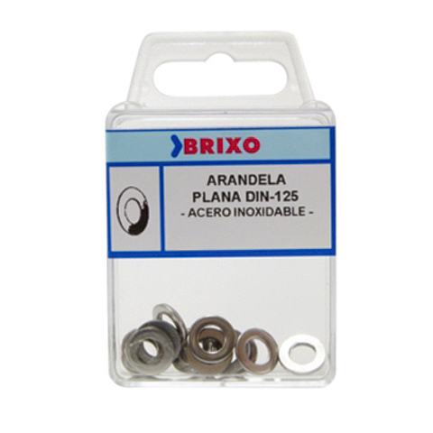 BOX ARANDELA PLANA INOX