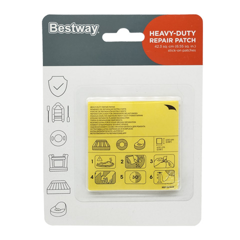 PARCHE REPARADOR PISCINA ADHESIVO