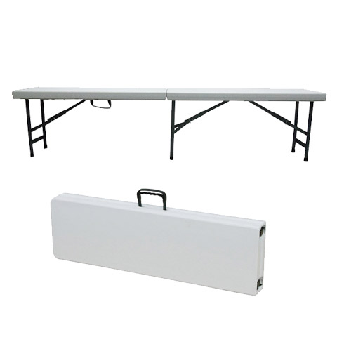 BANCO JARDIN ACERO PLASTICO PLEGABLE PICNIC