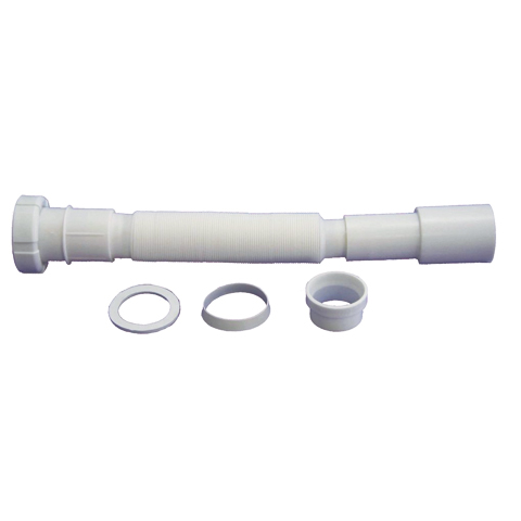 SIFON EXTENSIBLE FREGADERO-LAVABO 1-1/2" Y 1-1/4" 450MM