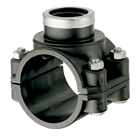 COLLARIN C/REFUERZO INOX POLIETILENO