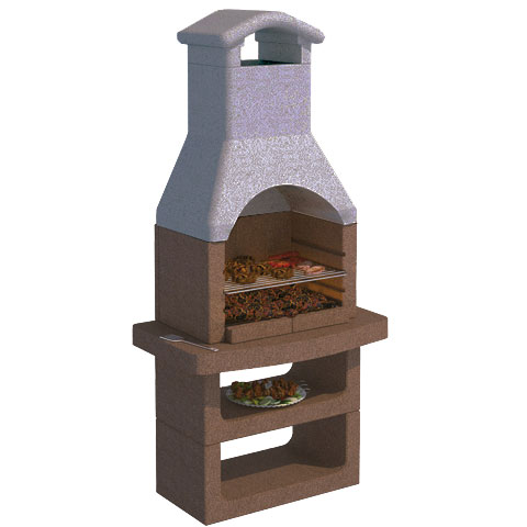 BARBACOA CEMENTO CARBONE