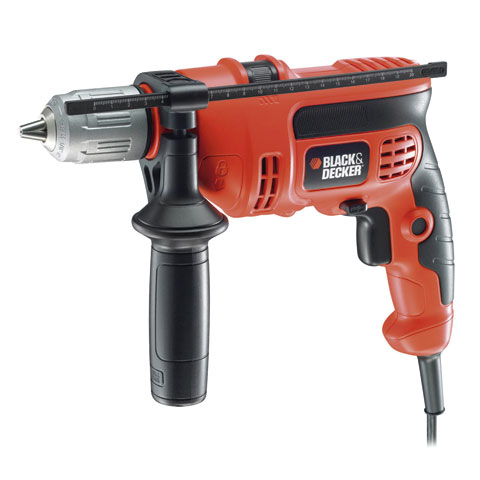 TALADRO PERCUTOR REVERSIBLE 550W 13MM BEH550-QS