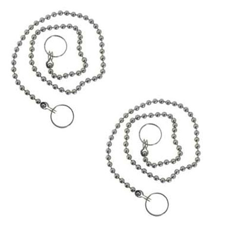 CADENA BOLAS C/ENGANCHES 30CM (BL 2UD) REF. 605-30B