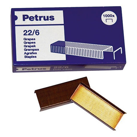 GRAPAS PETRUS 22 - CAJA 1000 UD COBREADA