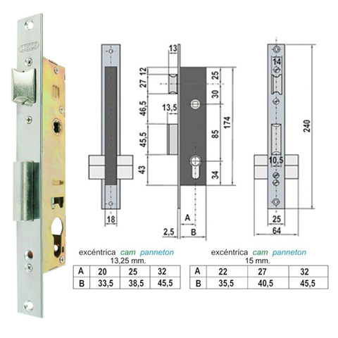 CERRADURA LINCE 5530