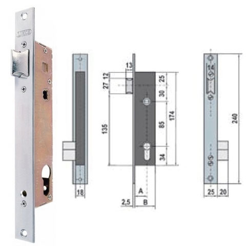 CERRADURA LINCE 5703