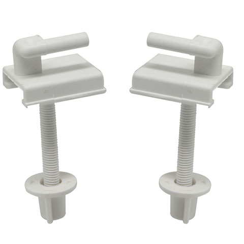 BISAGRA PARA TAPA WC POLIPROPILENO (JUEGO 2UD)