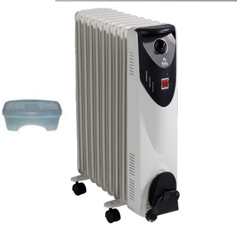 RADIADOR ACEITE 9 ELEMENTOS 2000W RW-20