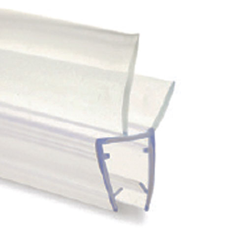 BURLETE MAMPARA BAÑO TIPO K ALETA 2,5CM TRANSPARENTE 2M