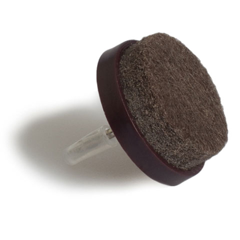 DESLIZANTE MUEBLES CON FIELTRO-CLAVO  MARRON BLISTER