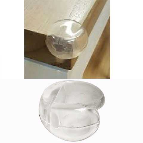 PROTECTOR ADHESIVO GOMA TRANSPARENTE BLISTER 4UD