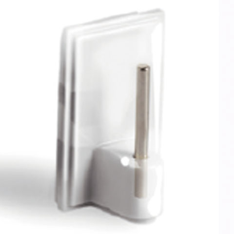 COLGADOR ADHESIVO PLASTICO VISILLO TRANSPARENTE BLISTER 4UD