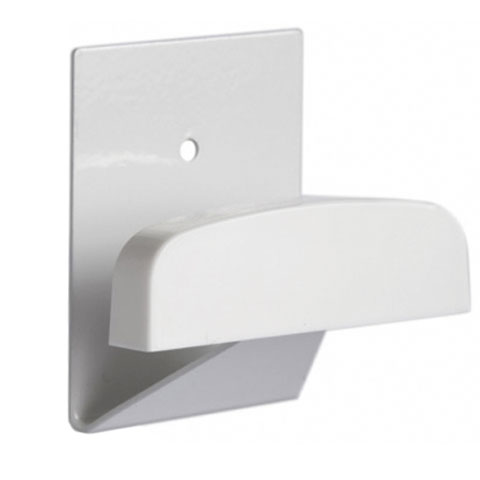 COLGADOR ADHESIVO INOX-PLASTICO GRANDE 40X50 MM BLISTER