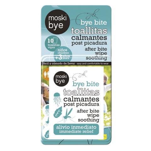 TOALLITAS CALMANTES PICADURAS CAJA 10UD