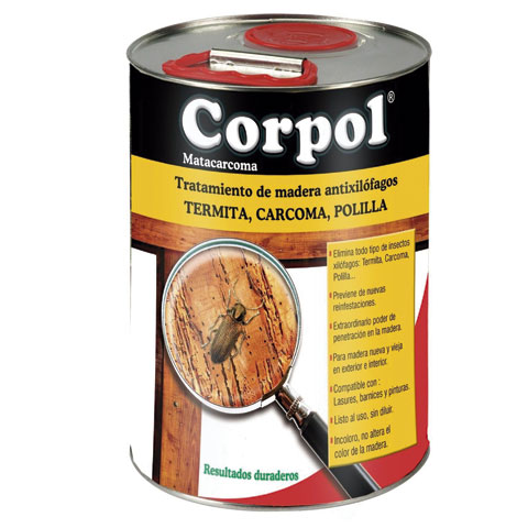 MATACARCOMA/TERMITA/POLILLA CORPOL BOTE 750ML