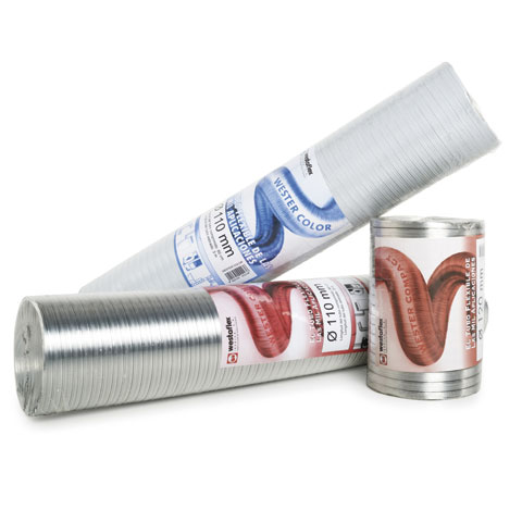 TUBO ALUMINIO COMPACTO BLANCO 2MTS/ 40 CM