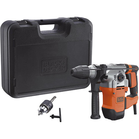 MARTILLO COMBINADO BLACK&DECKER SDS PLUS BEHS03K-QS 1250W MALETIN