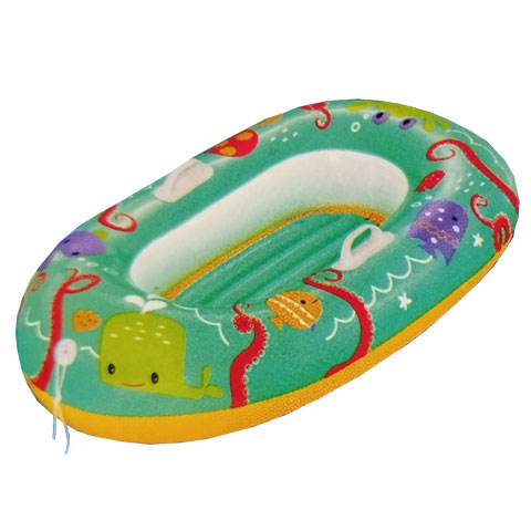 BARCA INFLABLE INFANTIL HAPPY CRUSTACEAN 119X79CM
