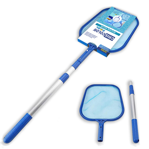 RECOGEHOJAS PISCINA PLANO C/PERTIGA TELESCOPICA
