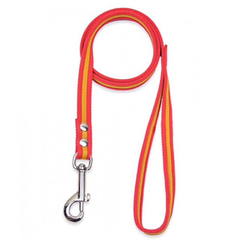 CORREA PERRO CINTA NYLON BANDERA ESPAÑA