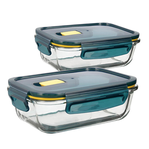 HERMETICO CRISTAL RECTANGULAR