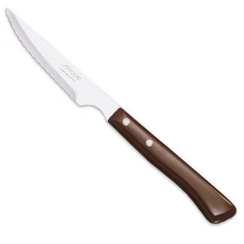 CUCHILLO STEAK BASIC CHULETERO PERLADO POLIAMIDAS 110MM ARCOS