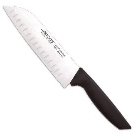 CUCHILLO NIZA SANTOKU ALVEOLOS 180MM ARCOS
