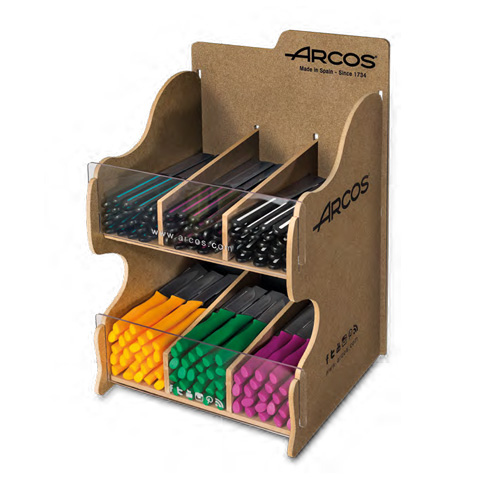 EXPOSITOR ARCOS SOBREMESA MADERA