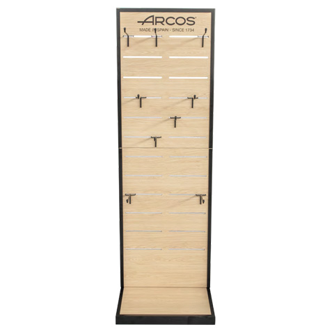 EXPOSITOR SUELO MADERA ARCOS