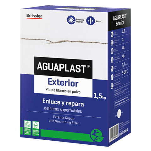 AGUAPLAST EXTERIOR POLVO 1,5KG