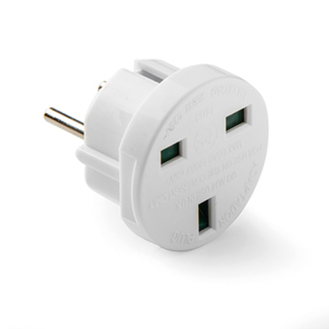 ADAPTADOR EUROPEO INGLES 10A 250V