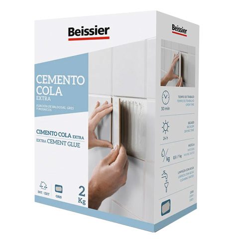 CEMENTO COLA EXTRA (CAJA 2KG) BEISSIER