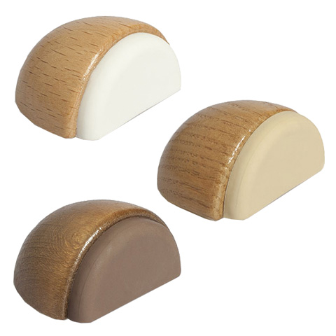 TOPE PUERTA ADHESIVO Y TORNILLO MADERA (BL)