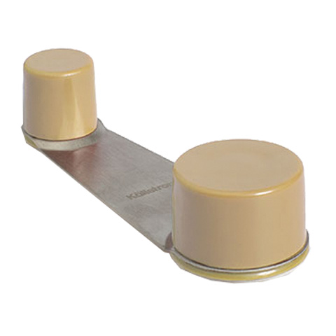 TOPE PUERTA ADHESIVO Y TORNILLO RETENEDOR GIRATORIO BEIGE (BL)