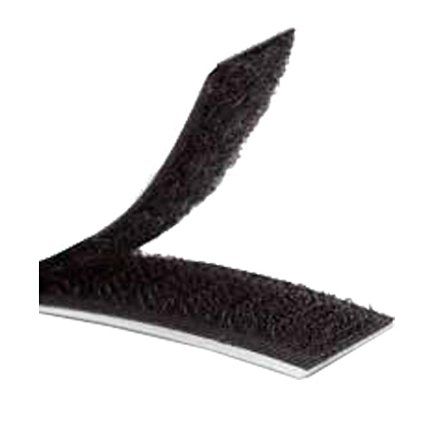 CIERRE ADHESIVO AUTOADHERENTE 25MX2MM NEGRO