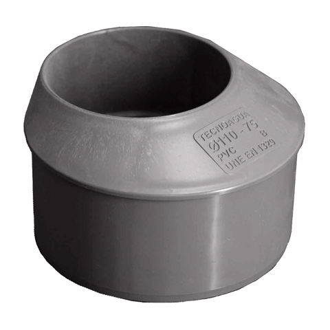 REDUCCION EXCENTRICA PVC MACHO COMPRIMIDA