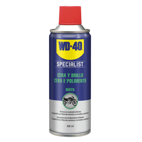 WD-40 MOTO CERA Y BRILLO SPRAY 400ML