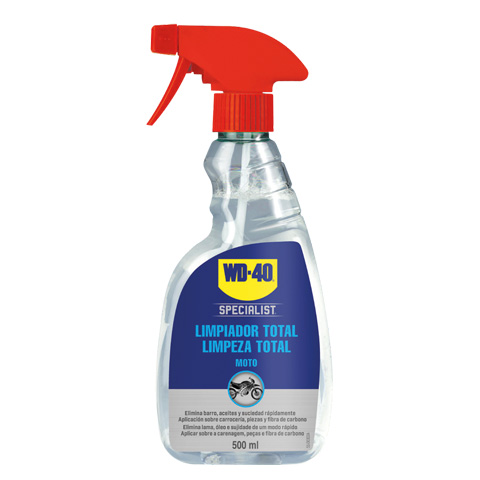 WD-40 MOTO LIMPIADOR TOTAL SPRAY 500ML