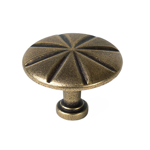 POMO MUEBLE BRONCE ENVEJECIDO ARO 31MM