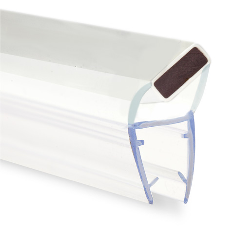 BURLETE PERFIL MAMPARA Y PUERTAS CRISTAL D C/IMAN 6MMX2M (BL 2UD) B3005T KOPPELS