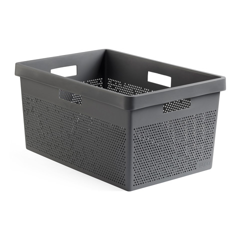 CESTA ROPA 40L BOHOL GRIS ANTRACITA TATAY